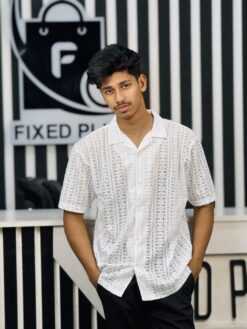 Alternative view of Breeze Lace Drop-Shoulder Shirt (BLDSS-2)