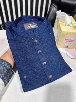 Sequence Panjabi Navy Blue (SP-31)