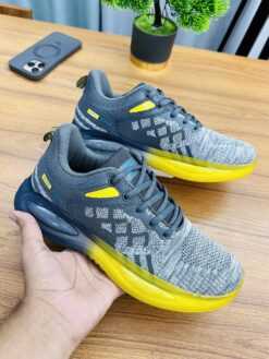 Sports Sneakers Grey Yellow Edition (SBE-2)