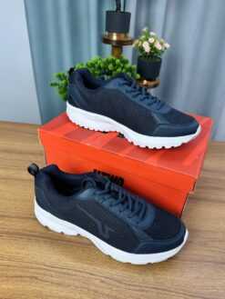 Alternative view of UTWO Navy Mesh Sneakers (BMS-2)