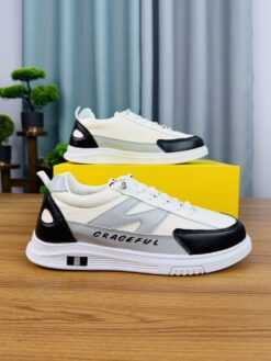 GRACEFUL White & Black Sneakers (GS-1)
