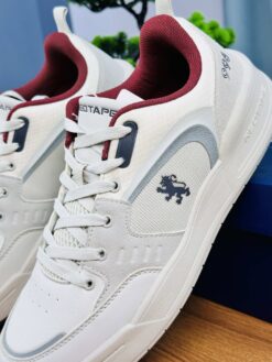 Alternative view of RedTape Classic White-Maroon Sneakers (RTS-1)