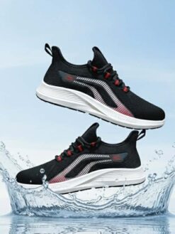 AeroFlex HydraRun – Black/Crimson (SS-8)