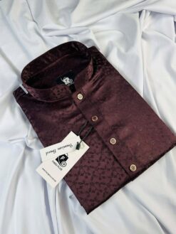 Regal Maroon Katan Panjabi (RKP-3)