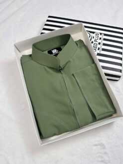 Nusantara Classic Indonesian Thobe – Olive Green (NIT-3)