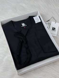 Midnight Black – Premium Emirati Thobe (PET-1)