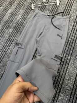 Alternative view of Grey Cargo Utility Baggy (PUMA Style)  (SSB-8)