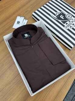 Nusantara Classic Indonesian Thobe – Coffee Brown (NIT-4)