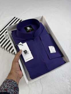 Alternative view of Classic Indonesian Thobe-Royal Elegant Purple (NIT-1)