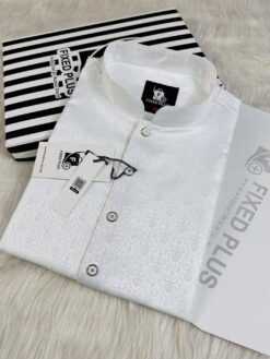 Royal White Katan Panjabi (RKP-1)