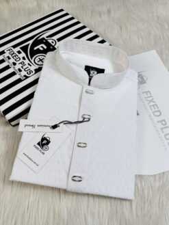 Royal Weave Panjabi – Ivory White  (RWP-1)