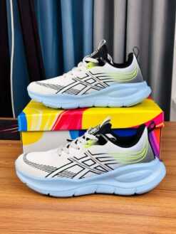 AeroFlex Runner Pro – Sky White (SS-22)