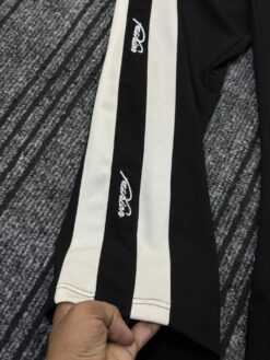 Alternative view of Black Dual-Stripe Classic Baggy  (SSB-10)