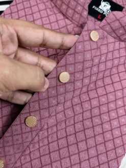 Alternative view of Royal Weave Panjabi – Rosewood (RWP-2)