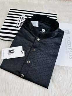 Elite Black Katan Panjabii (RKP-2)