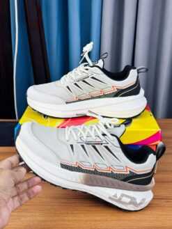 AeroFlex Runner Pro – Cloud Grey & Ivory (SS-29)