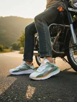 Alternative view of AeroFlex Horizon Sneakers – Green Ivory Edition (SS-16)