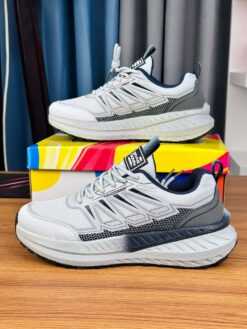 AeroFlex Runner Pro – Pearl Grey & Charcoal (SS-31)