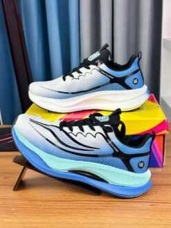 AeroFlex Runner Pro – Sky Blue & White (SS-23)