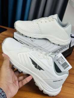 Alternative view of REDTAPE Urban Trail Runner – White Grey Cricket Edition (RTD-1)