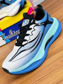 Alternative view of AeroFlex Runner Pro – Sky Blue & White (SS-23)