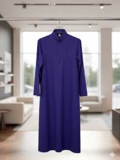 Alternative view of Nusantara Classic Indonesian Thobe-Royal Elegant Purple (NIT-1)