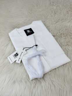 Alternative view of Pure White – Premium Emirati Thobe (PET-2)