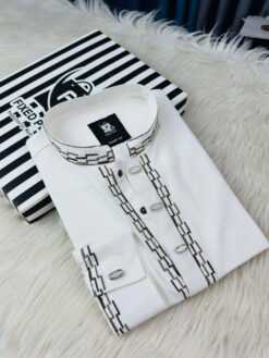 Premium Classic Panjabi – Off White (PSP-2)