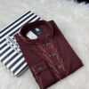 Premium Classic Panjabi – Maroon (PSP-3)