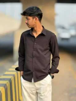 Alternative view of Urban Weave Classic Shirt – Black (UWS-4)