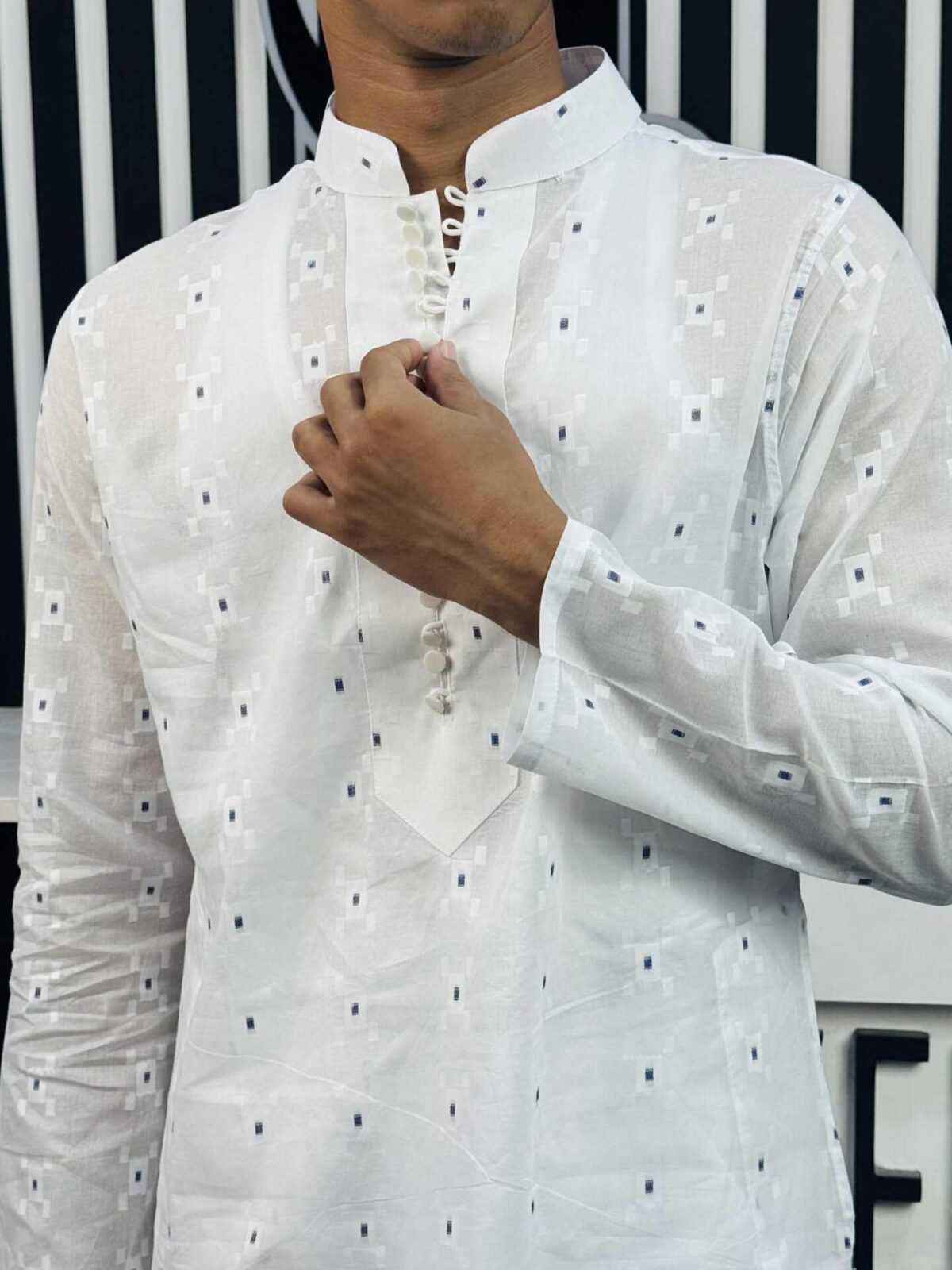 Summer Friendly Special Panjabi (Blue Dot) (SFP-5)