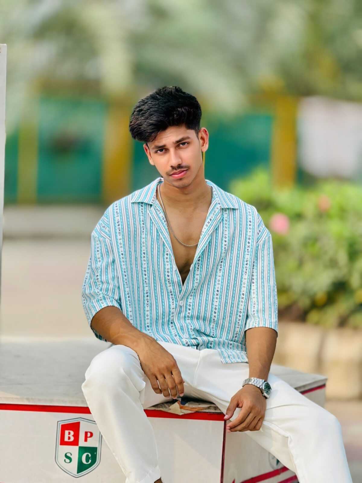 Drop Shoulder Printed Shirt(DSPS-3) - Image 3