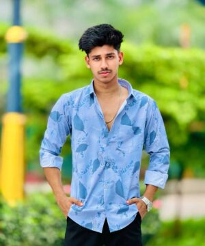 Alternative view of Printed Formal Shirt (PFS-4)