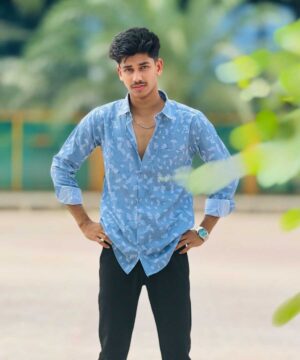 Alternative view of Printed Formal Shirt (PFS-1)