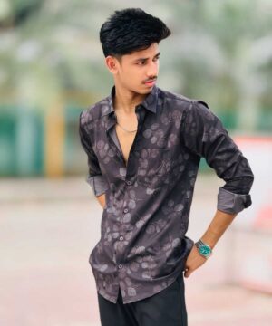 Alternative view of Printed Formal Shirt (PFS-2)