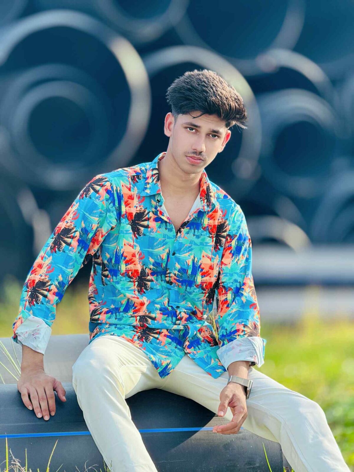 Tropical Sunset Paradise Shirt (TSP-1) - Image 3