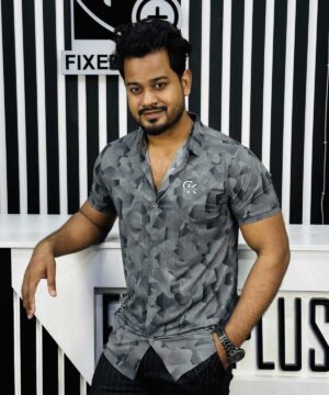 CK Chinese Half Shirt 123