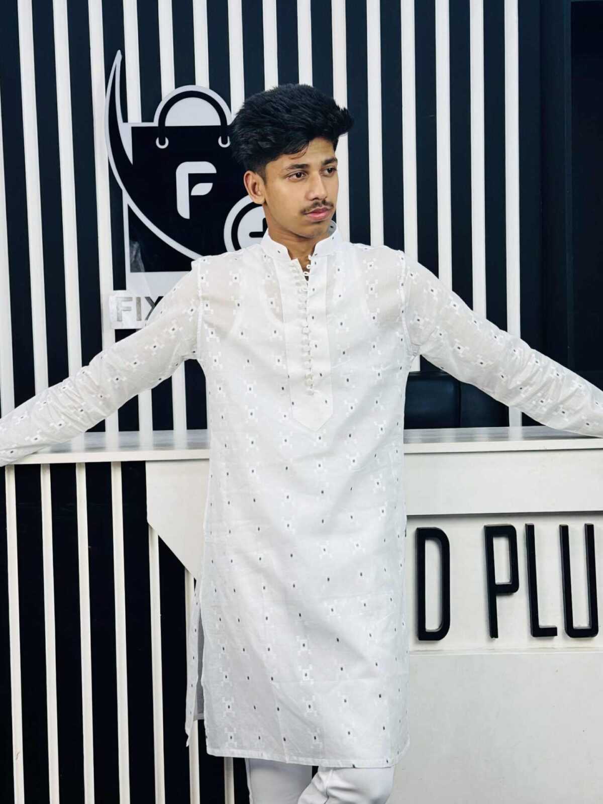 Summer Friendly Special Panjabi (Blue Dot) (SFP-5) - Image 3