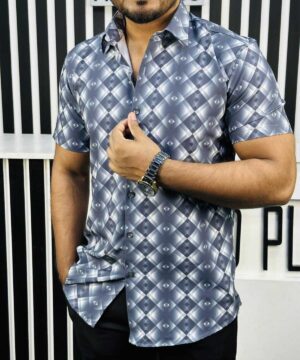 Alternative view of Magnate 3D Print Shirt 22