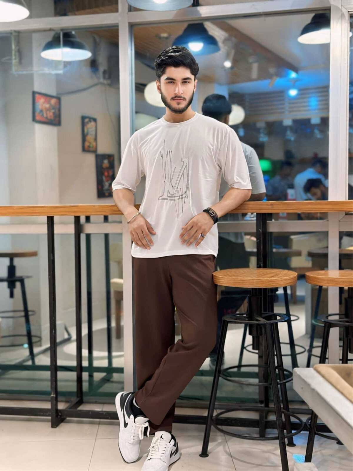 Drop Shoulder T-Shirt. - Image 9