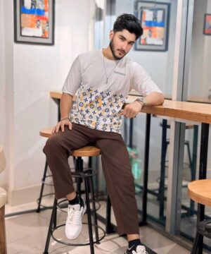 Alternative view of Drop Shoulder T-Shirt.