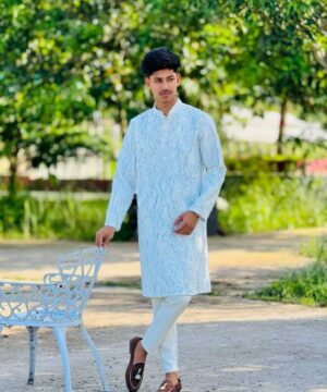 Alternative view of Special Double Pasting Crocked Panjabi (DPCP-110)