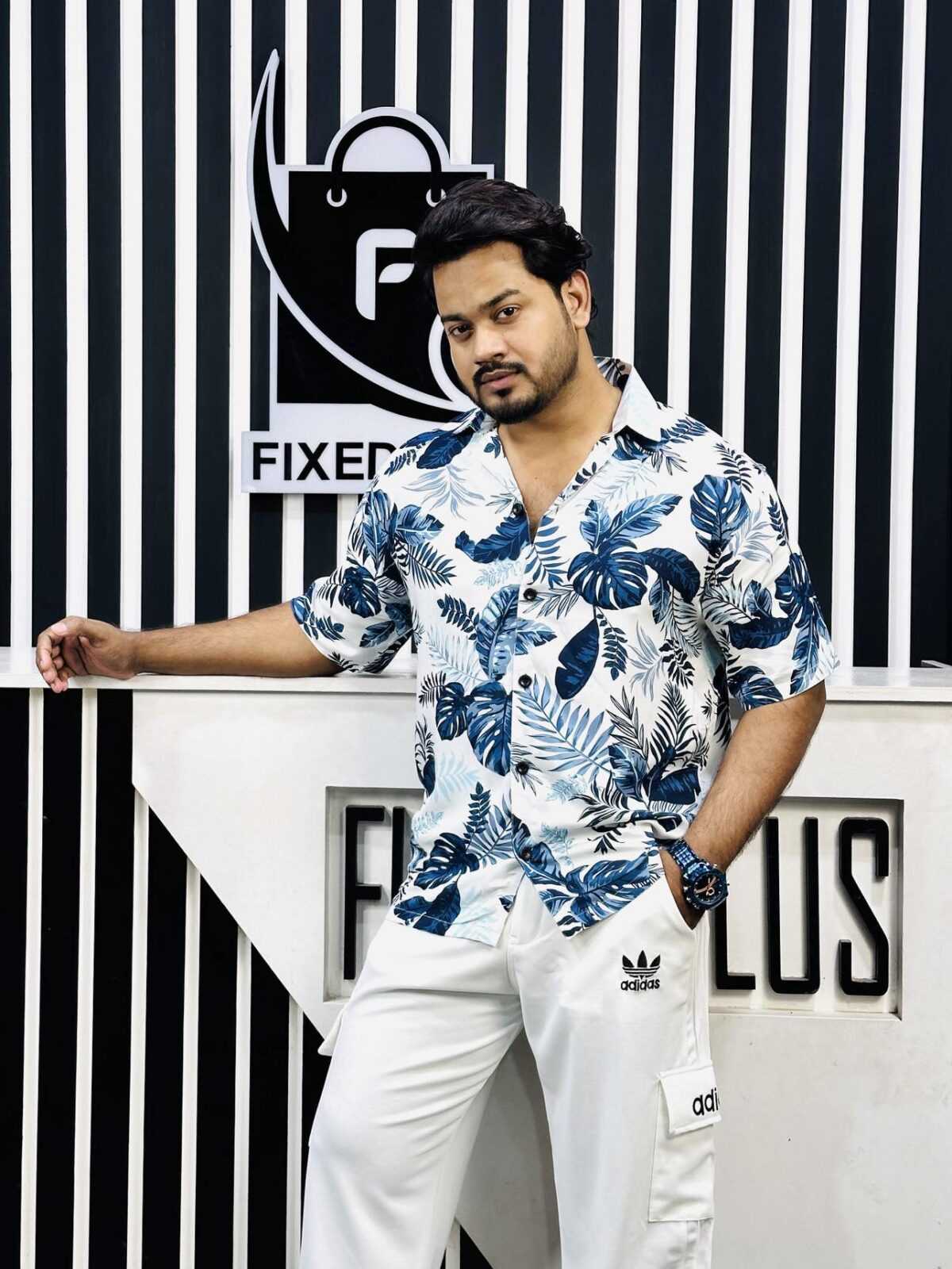 Drop Shoulder Shirt 00163