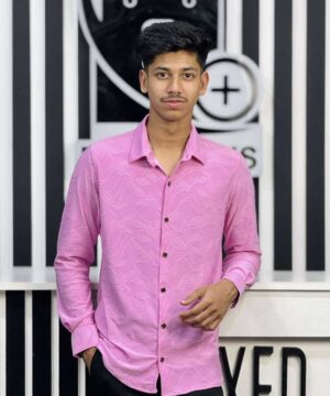 Alternative view of Chinese High Spandex Casual Shirt (CHSCS-25)