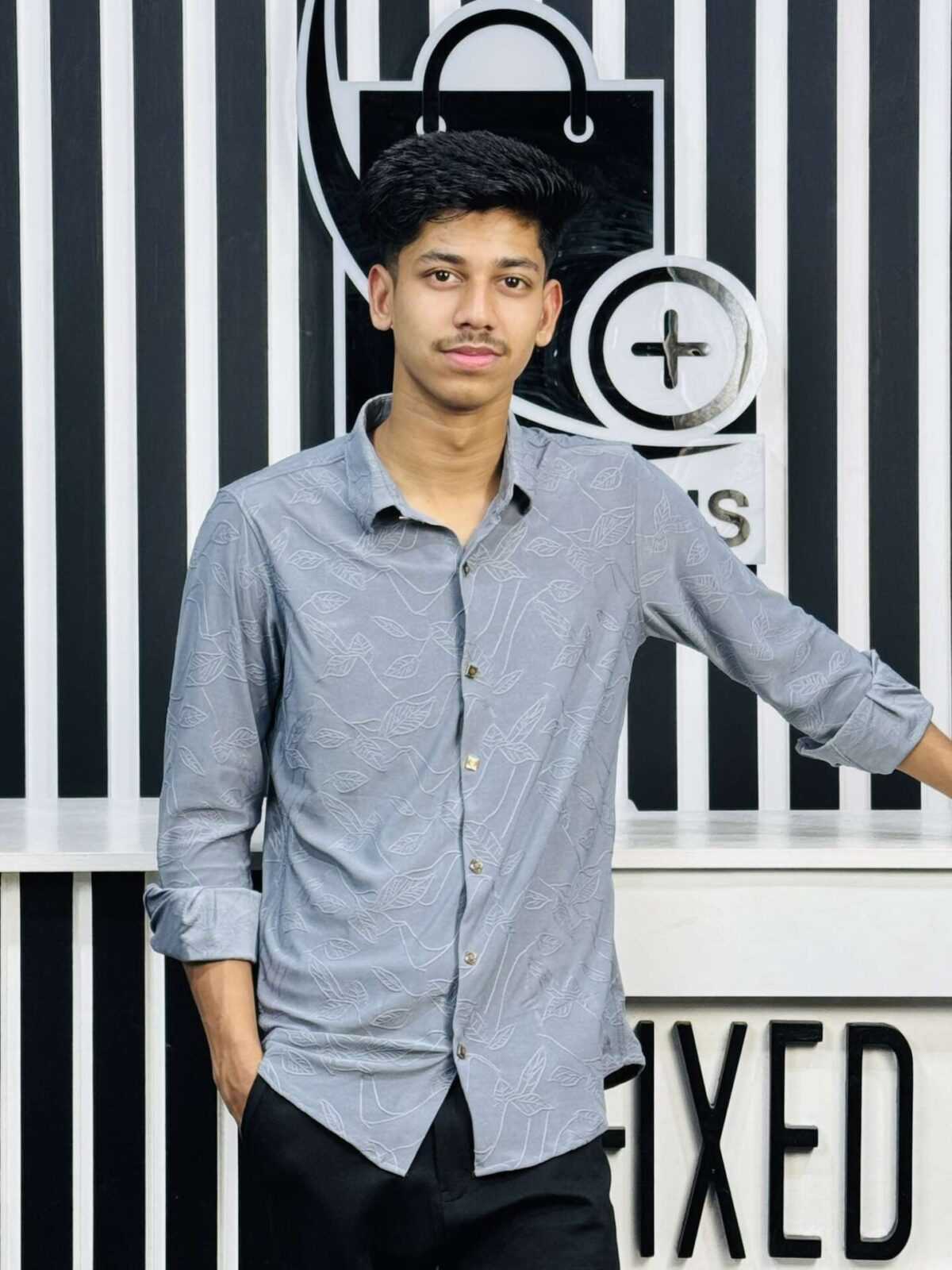 Chinese High Spandex Casual Shirt (CHSCS-28) - Image 2