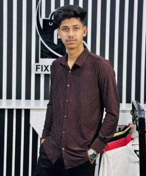 Chinese High Spandex Casual Shirt (CHSCS-27)