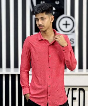 Alternative view of Chinese High Spandex Casual Shirt (CHSCS-29)