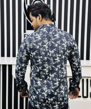 Alternative view of China Bamboo Print Shirt (CBPS-271)