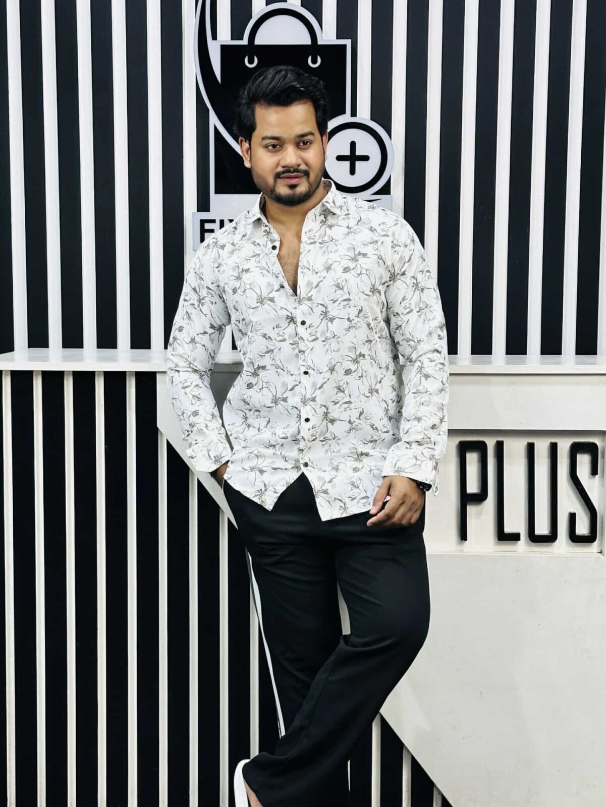 China Bamboo Print Shirt (CBPS-270) - Image 3