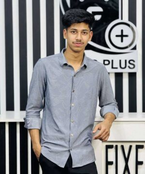 Chinese High Spandex Casual Shirt (CHSCS-28)